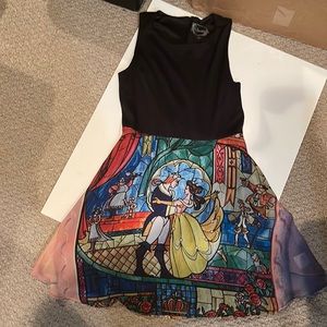 Disney stain glass Belle dress